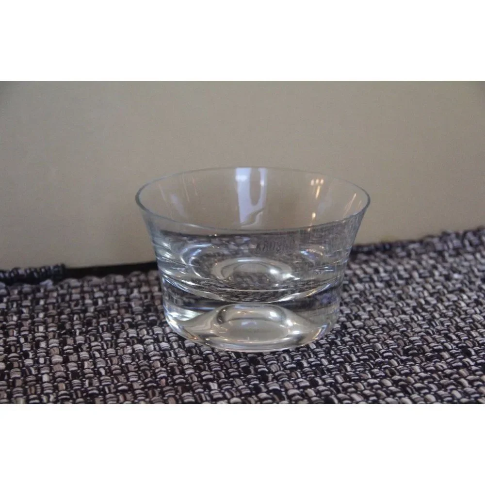 Krosno glass bowl Poland art crystal